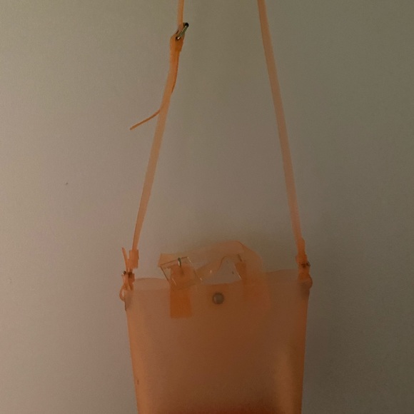 Zara orange toned peachy side bag transparent - Picture 5 of 5